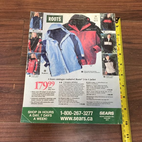 2002 Sears Christmas Wishbook Catalog Canada - Picture 4 of 12